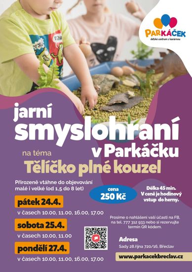 Jarní smyslohraní v Parkáčku  