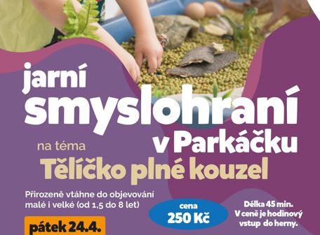 Jarní smyslohraní v Parkáčku 