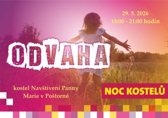 Noc kostelů - kostel Navštívení Panny Marie v Poštorné