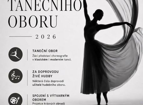 Výroční vystoupení tanečního oboru 2026