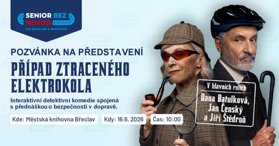 Senior bez nehod: Případ ztraceného elektrokola