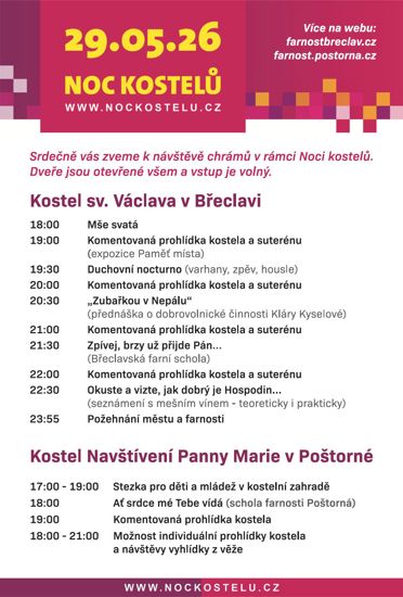 Noc kostelů - kostel sv. Václava