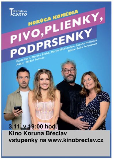 Pivo, plienky, podprsenky