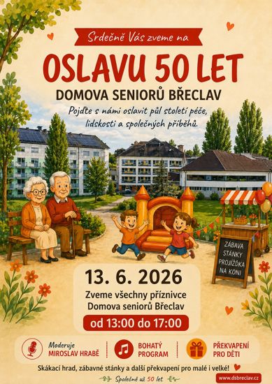 Oslava 50 let Domova seniorů Břeclav