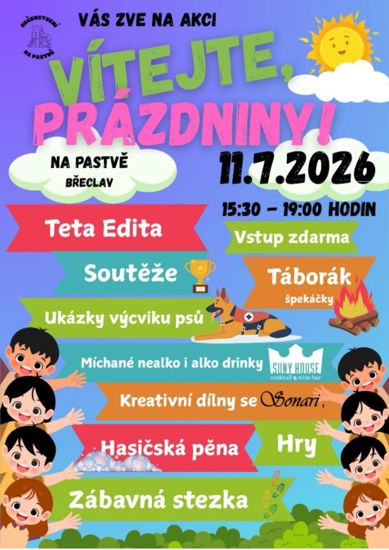 Vítejte prázdniny!