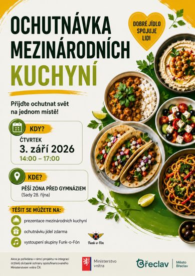 Ochutnávka mezinárodních kuchyní