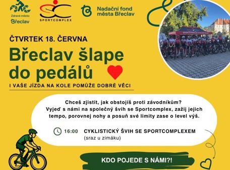 Břeclav šlape do pedálů