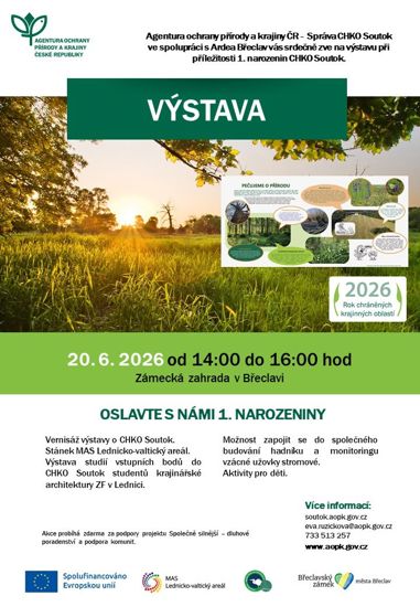 1. narozeniny CHKO Soutok (vernisáž výstavy)