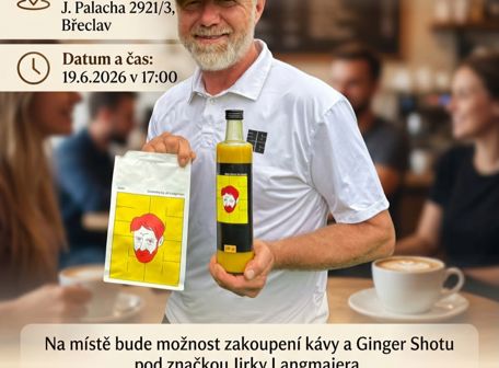 Na kafe a Ginger Shot s Langošem