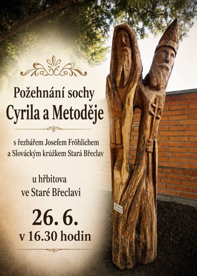 Požehnání sochy Cyrila a Metoděje