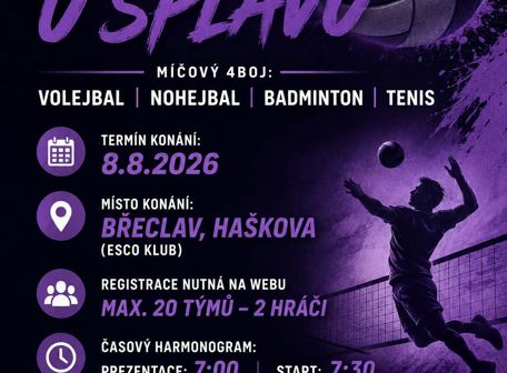 Míč u splavu