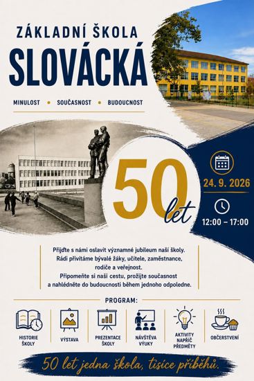 Oslavy 50 let ZŠ Slovácká