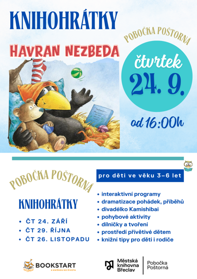 Knihohrátky: Havran nezbeda