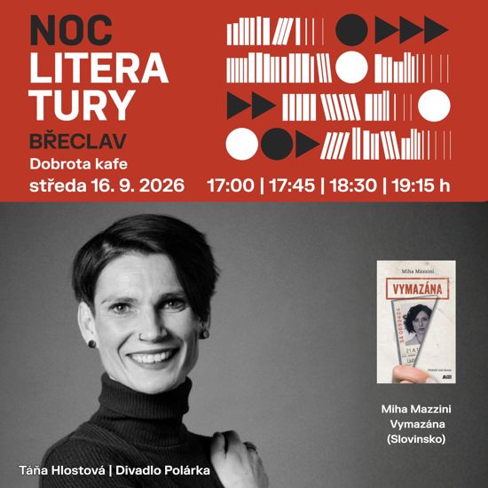 Noc literatury: Táňa Hlostová