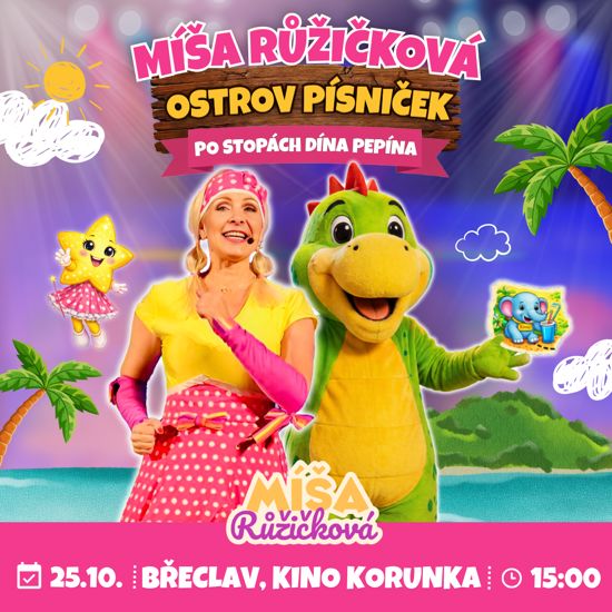 Míša Růžičková - Ostrov písniček: Po stopách Dina Pepína