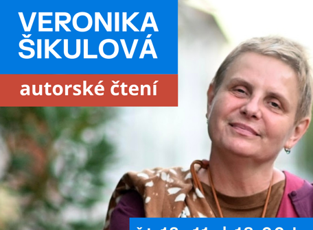 Veronika Šikulová autorské čtení