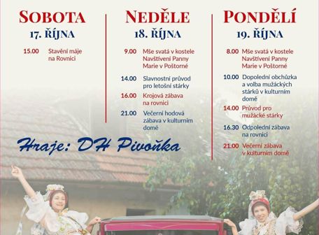 Krojové hody Poštorná