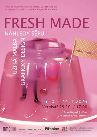 FRESH MADE - Náhledy SŠPU - vernisáž výstavy
