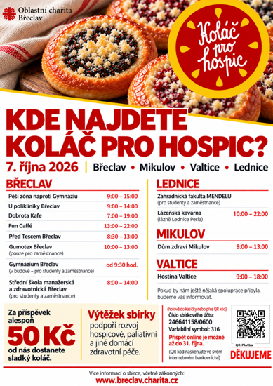 Koláč pro hospic