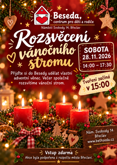 Rozsvěcení vánočního stromu