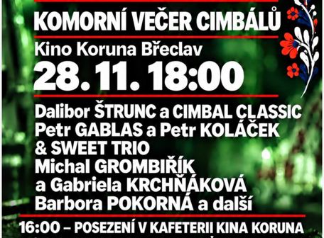 Hudecké dny - dočesná: komorní večer cimbálů