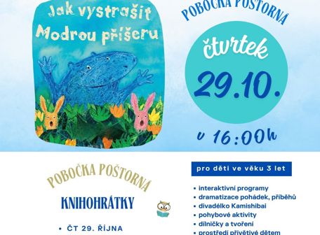 Knihohrátky: Jak vystrašit Modrou příšeru