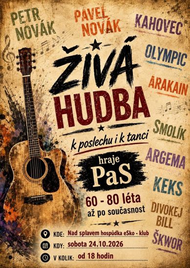 Živá hudba: PaS