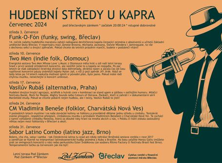 Hudební středy u Kapra: Vasilův Rubáš (alternativa, Praha)