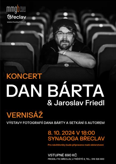 Dan Bárta: koncert + vernisáž výstavy