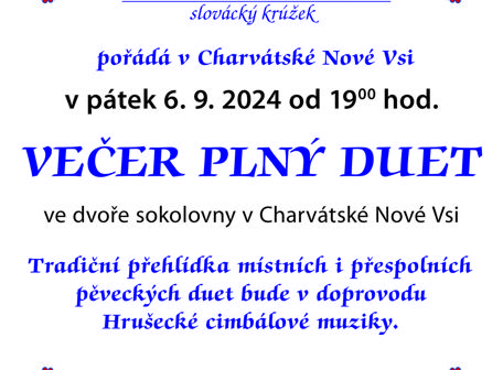 Večer plný duet