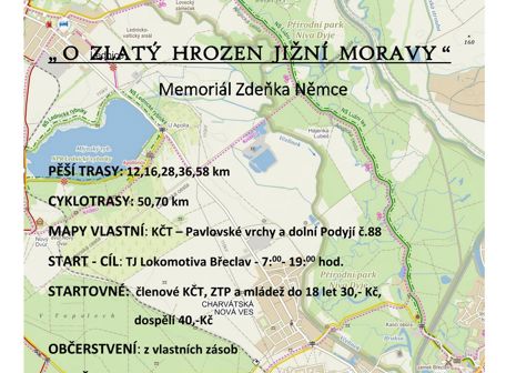 O zlatý hrozen jižní Moravy – Memoriál Zdeňka Němce - ZRUŠENO