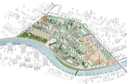 Revitalizace areálu bývalého cukrovaru + náplavka