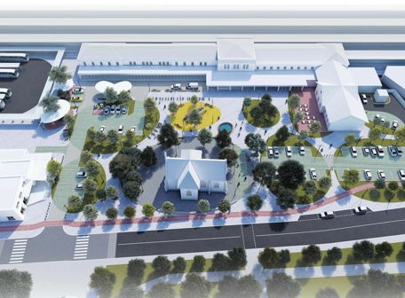 Přednádraží - úprava veřejného prostoru