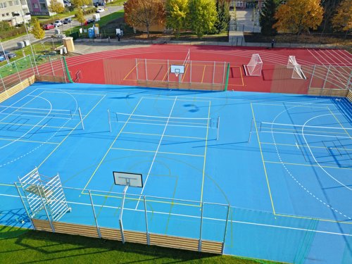 ZŠ Na Valtické - otevřené školní hřiště