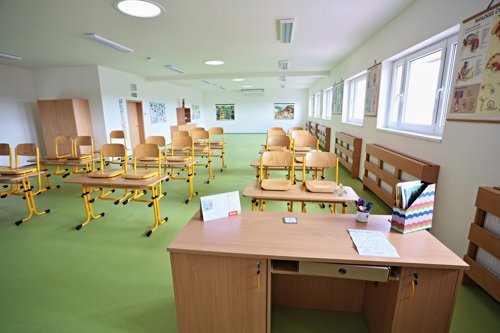 ZŠ Komenského - odborné učebny a bezbariérovost
