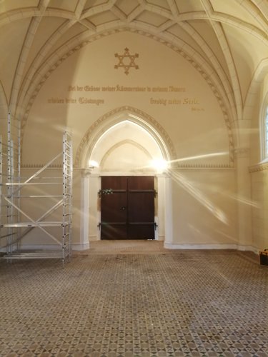 Židovská obřadní síň - rekonstrukce