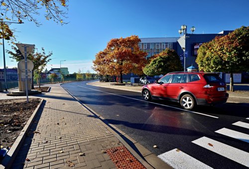 Komenského nábřeží - oprava komunikace