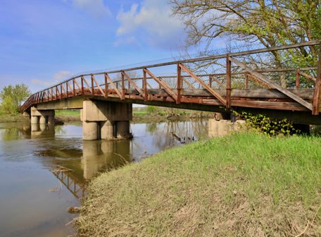 Cyklostezka Poštorná - Rakousko (most Pohansko)