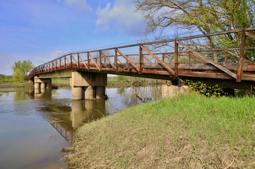 Cyklostezka Poštorná - Rakousko (most Pohansko)