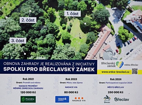 Zámecká zahrada se zdvojnásobila